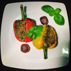 Quinoa stuffed peppers